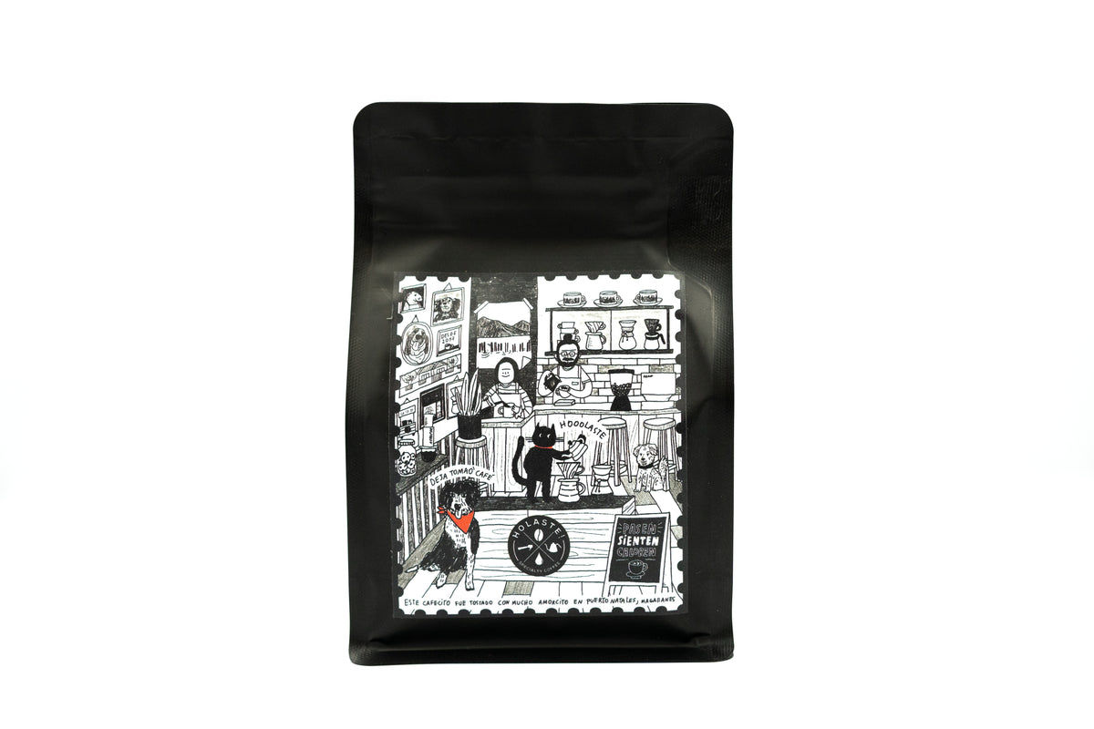 Bolsita de 500gr. de café Gárnica, Typica y Marsellesa - México