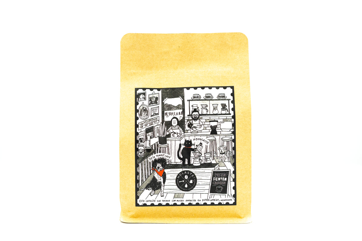 Bolsita de 250gr. de café Ihcafe 90 y Catuai Amarillo - Honduras