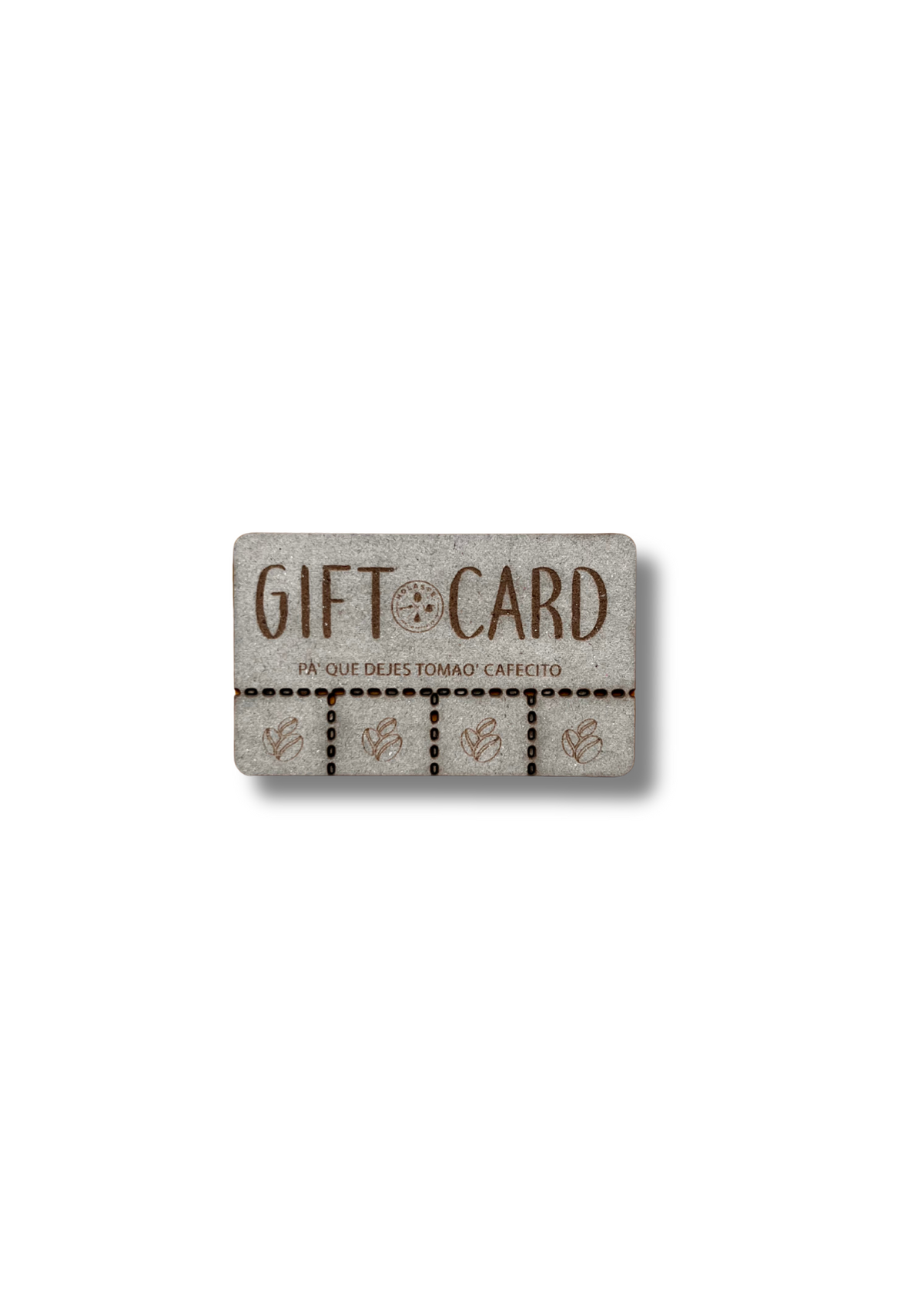 Gift Card 4 Cafecitos