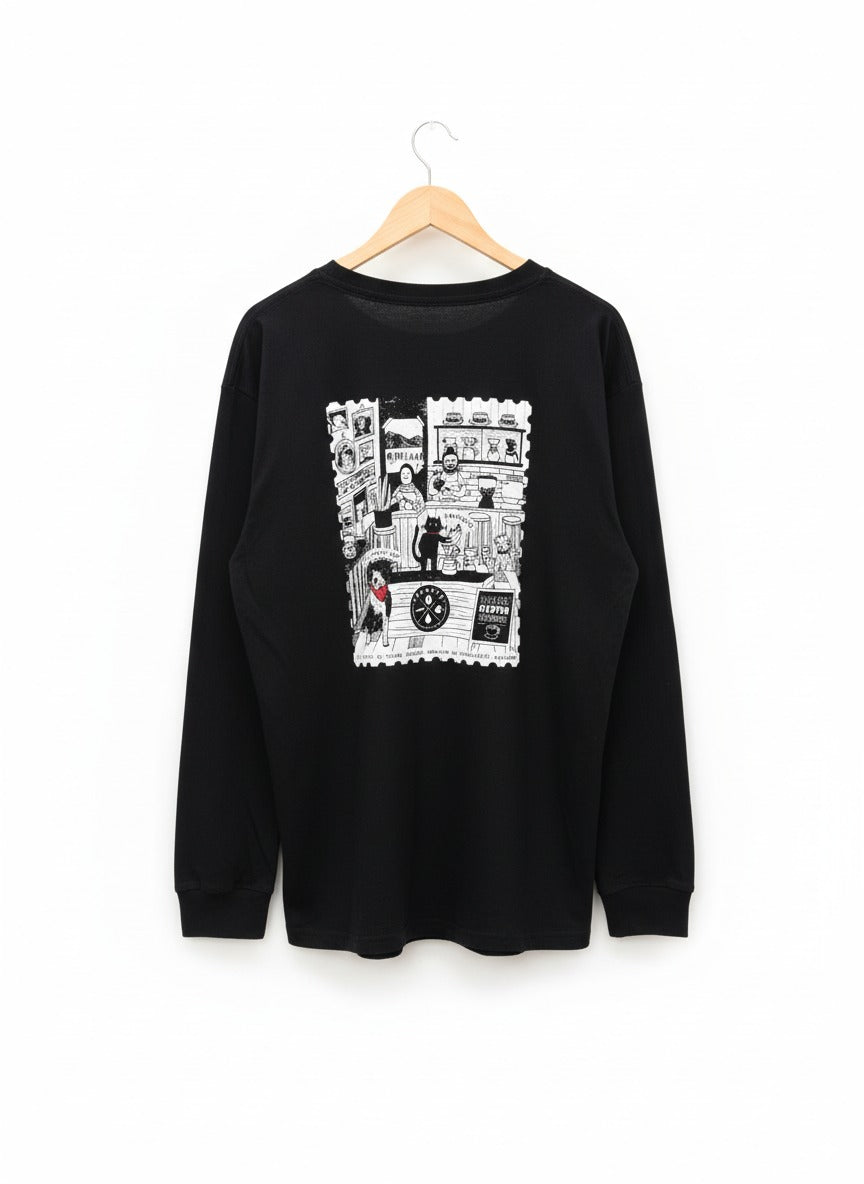 Polera Holaste! Manga Larga