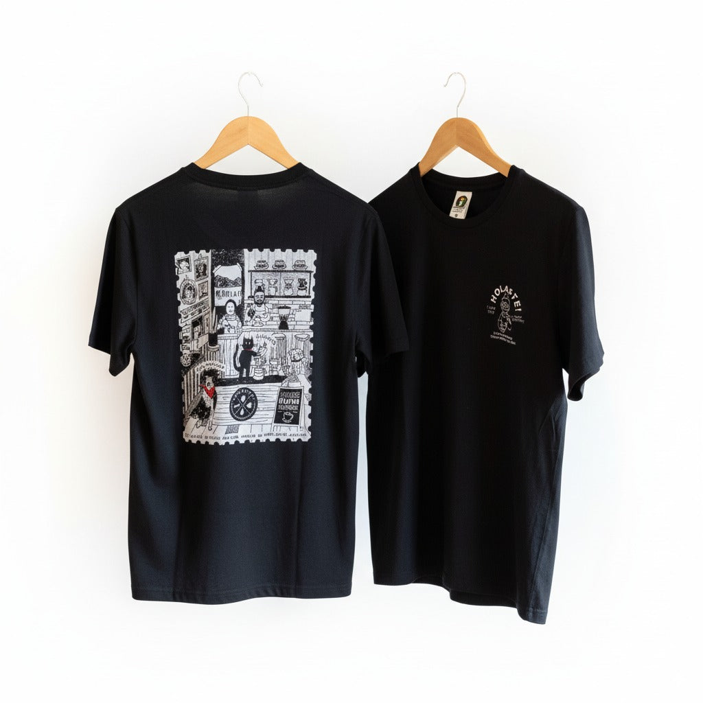 Polera Holaste! Manga Corta